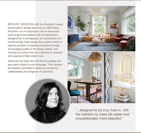Alissa Pulcrano of BRIGHT DESIGN LAB selects 5 rugs from the showroom of Christiane Millinger and discusses what she likes about each one. 