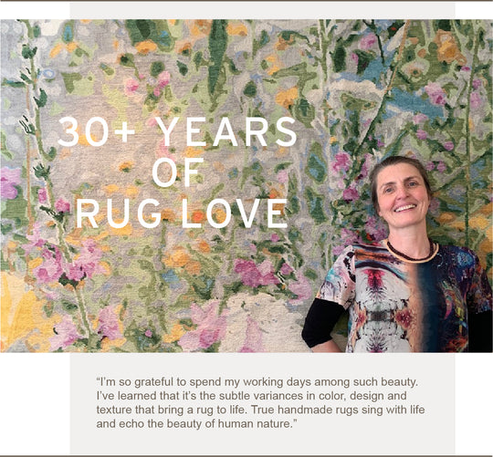 Christiane Millinger celebrates 30 years of working with rugs, interior designers, retail and residential clients 