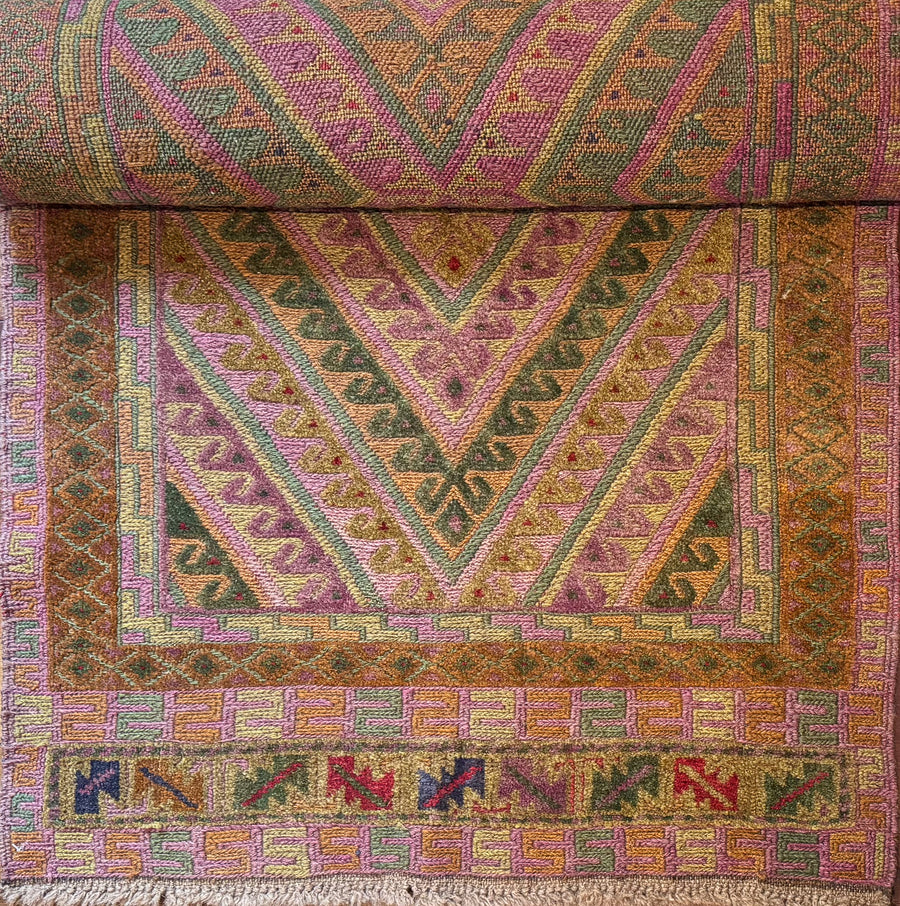 Sale! All Wool Miamana Soumak 3x12 Runner