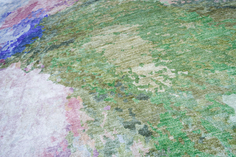 Monet from Wool & Silk Rugs 8x10 All Silk Rug