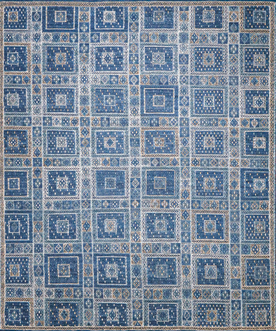 Kalash Collection Venta in Indigo 8x10 Rug