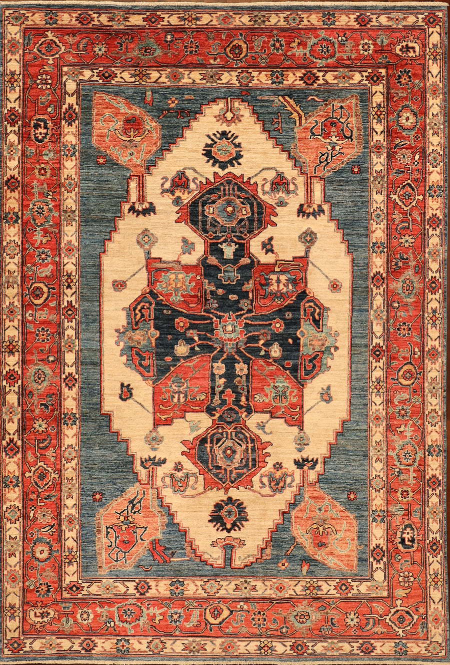 Sale! Traditional Heriz Pattern 8x10 Area Rug – Christiane