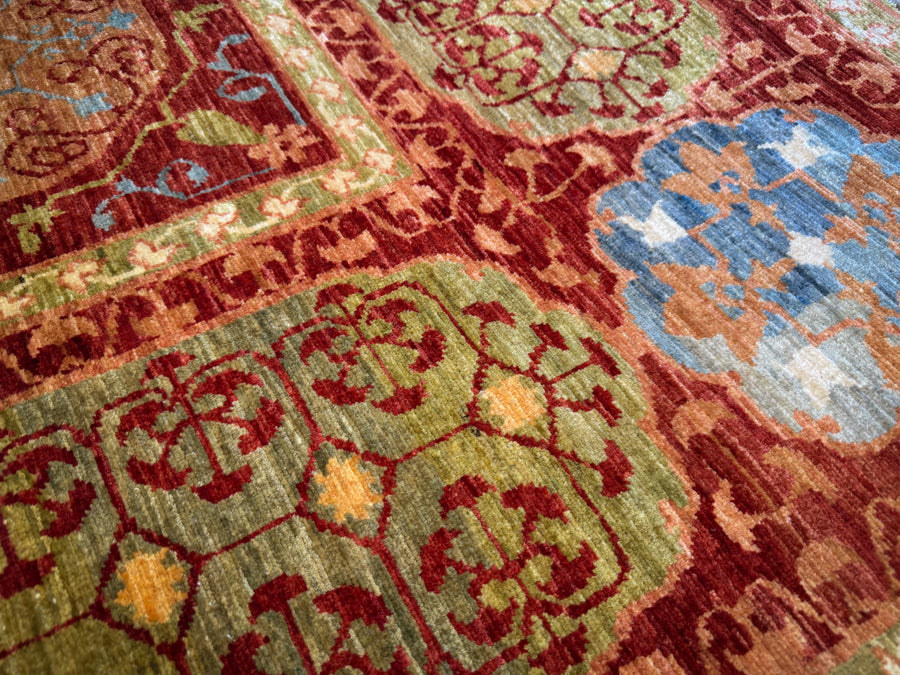 Mamluk in Spice Color 9x12 from Wool & Silk Rugs