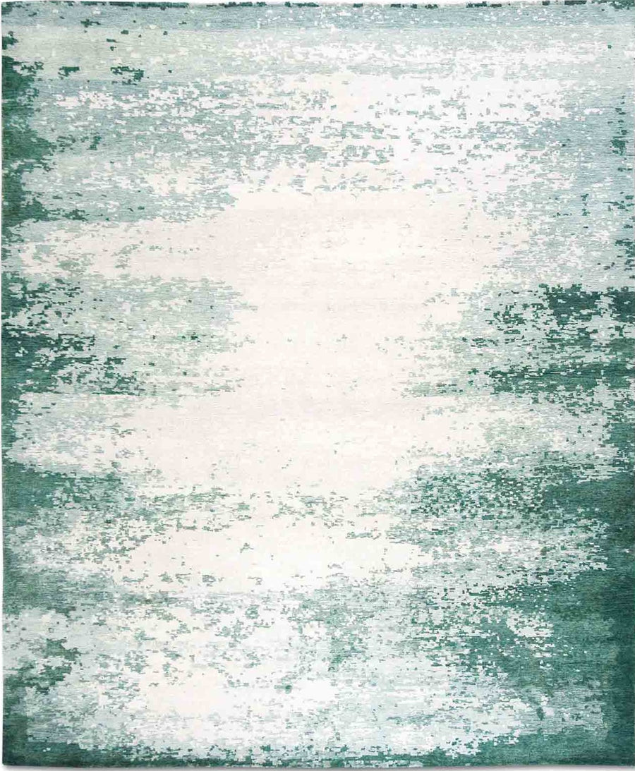 Waterlily Collection No. 01 in Green from Rug Star