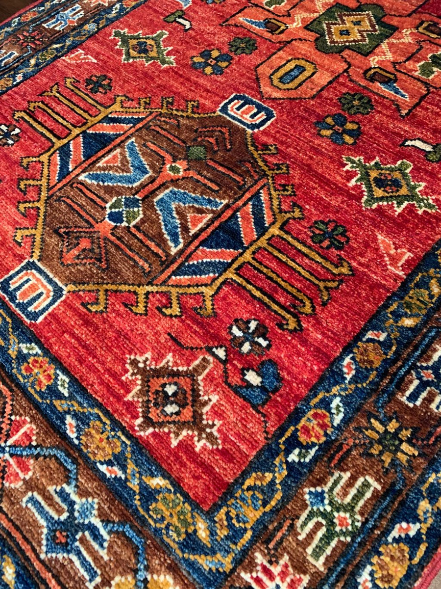 Red Persian Style Hall Runner
