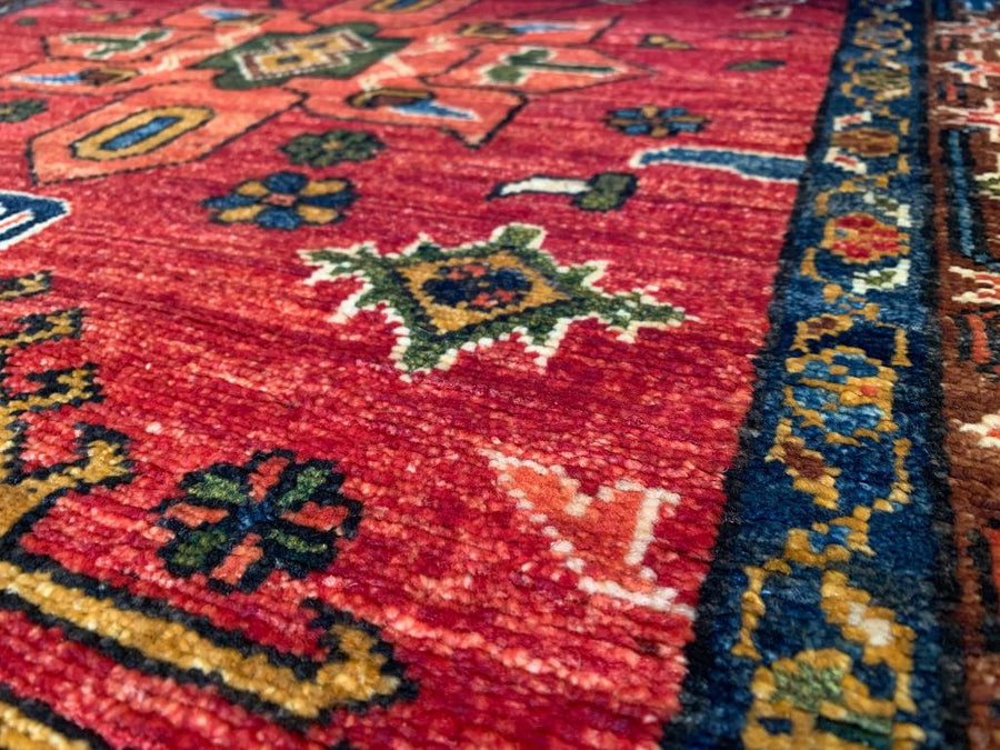Red Persian Style Hall Runner