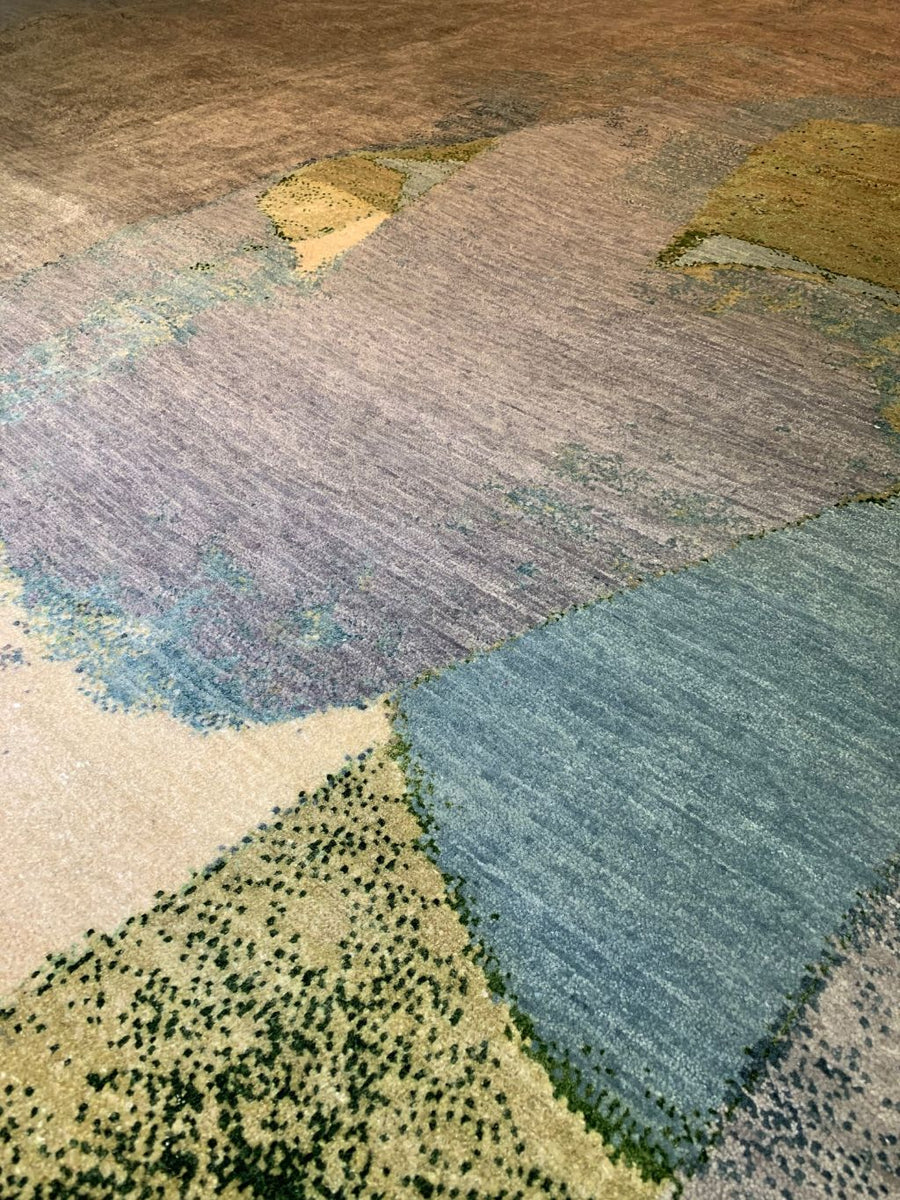EasyMe No. 01 in GreenRust from Rug Star and Portland Designer Michael Howells