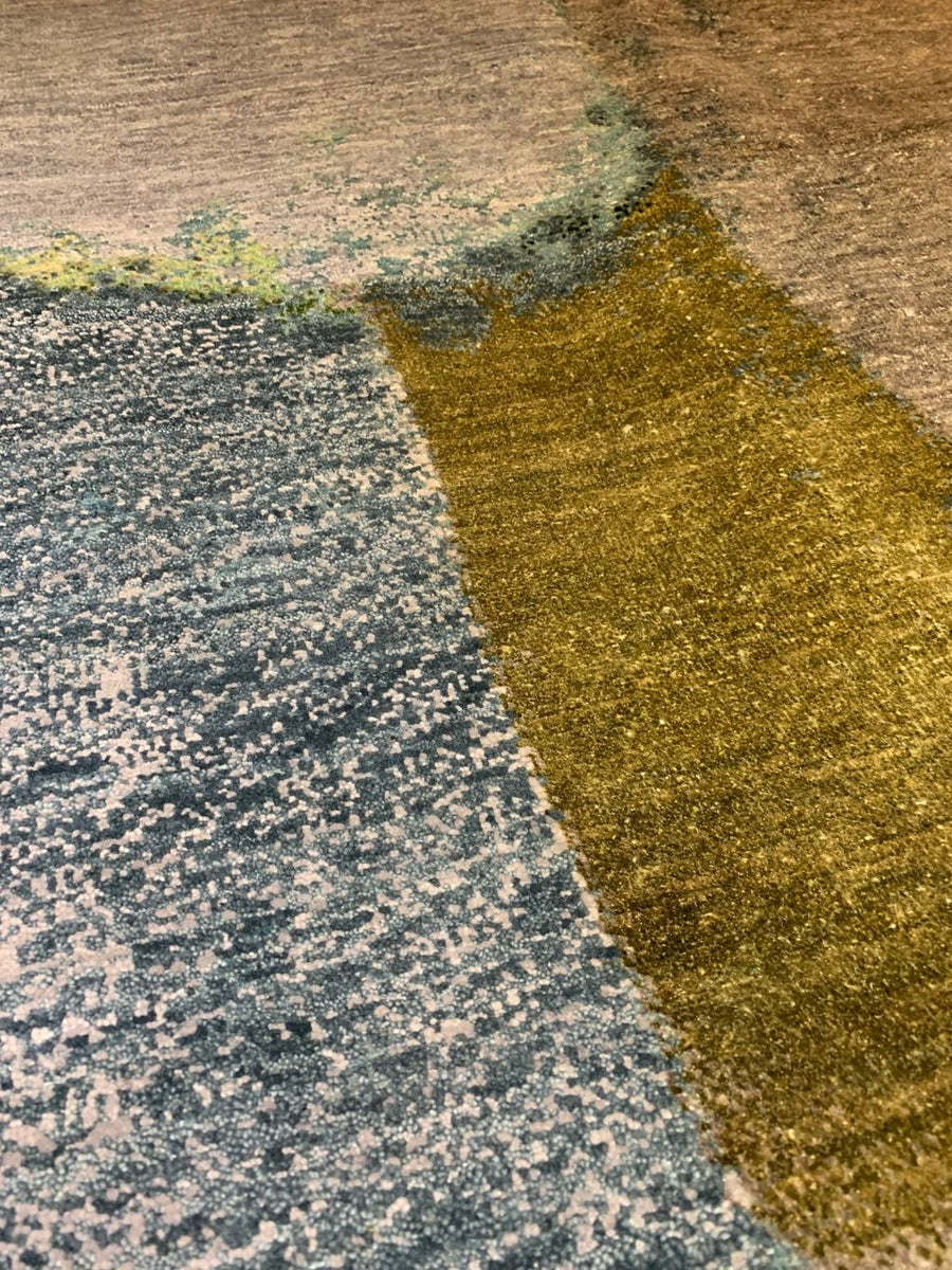 EasyMe No. 01 in GreenRust from Rug Star and Portland Designer Michael Howells