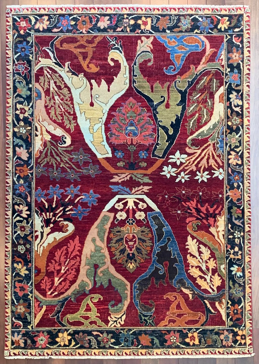 Sale! Bidjar Style Garrus Pattern 4x6 Rug