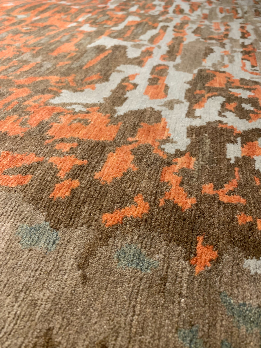 Linger Rug Ayasofya Brick 9x12 Rug From Wool & Silk | Christiane Millinger Rugs ...